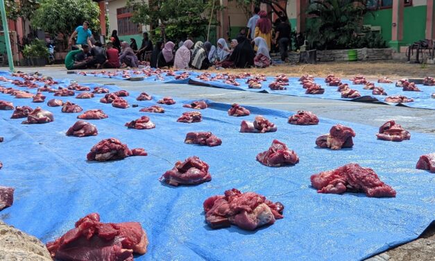 PELAKSANAAN QURBAN MTSN 2 BANDA ACEH TAHUN 2022