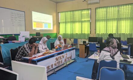 PENDAMPINGAN PENGAWAS PENDAMPING TENTANG KOMPETENSI PROFESI KAMAD DI MTSN 2 BANDA ACEH