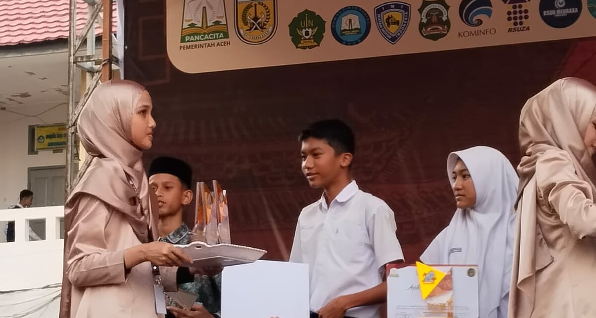 Prestasi MTsN 2 Banda Aceh pada Pascal XIII SMAN 10 Fajar Harapan