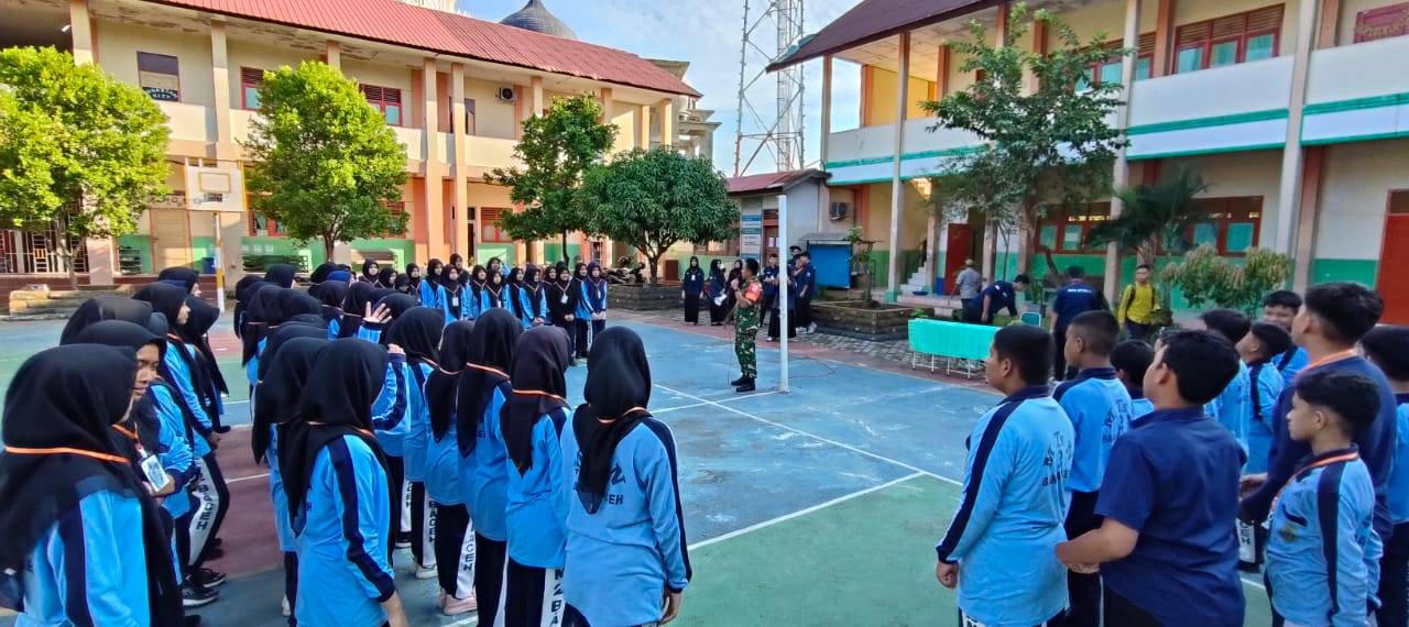 Anggota OSIM MTsN 2 Banda Aceh Mengikuti Latihan Dasar Kepemimpinan (LDK) Tahun 2025