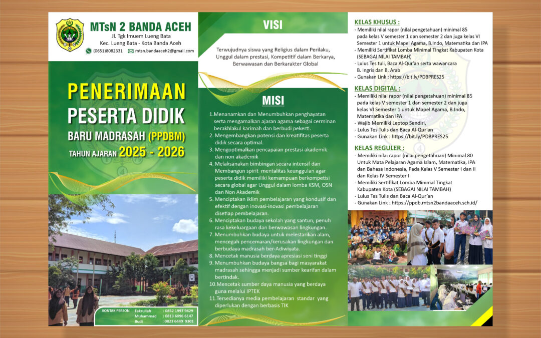 JADWAL DAN RUANG TES TULIS DAN WAWANCARA PPDB PRESTASI DAN DIGITAL