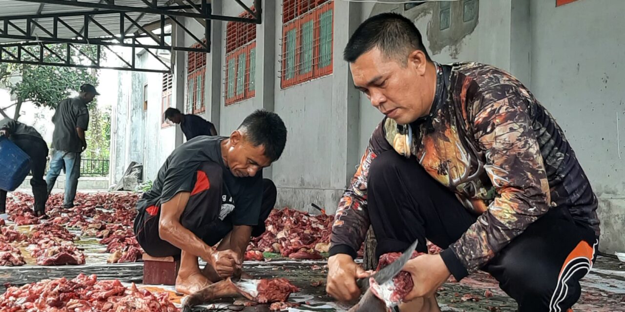 Qurban di MTsN 2 Banda Aceh