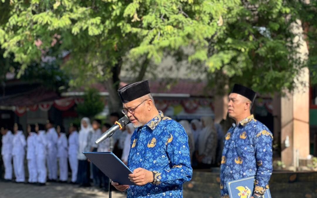 PELAKSANAAN UPACARA HARI KESAKTIAN PANCASILA OLEH KAKANKEMENAG KOTA BANDA ACEH