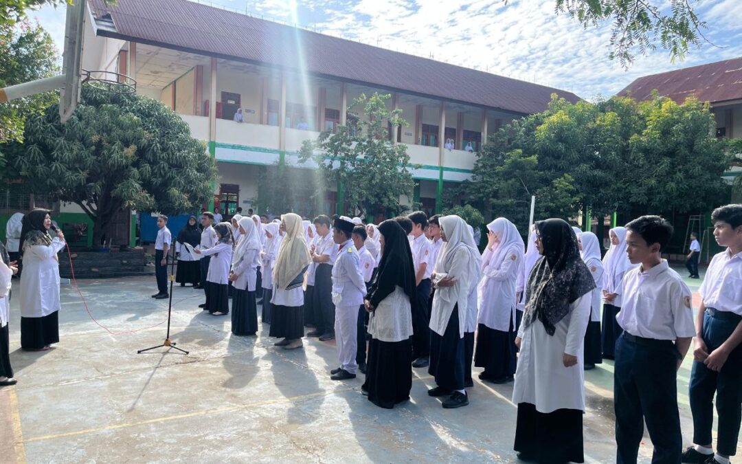 Pelantikan Kader Adiwiyata MTsN 2 Banda Aceh Tahun 2025/2026