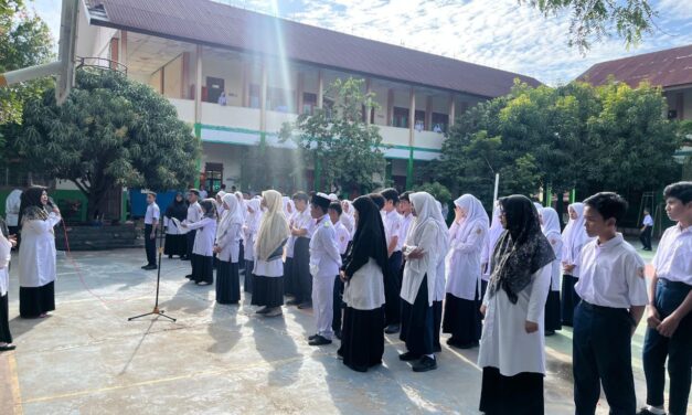 Pelantikan Kader Adiwiyata MTsN 2 Banda Aceh Tahun 2025/2026